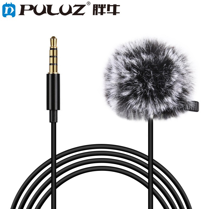 [HCM]Mic thu âm live stream cho điện thoại puluz mini jack 3.5mm