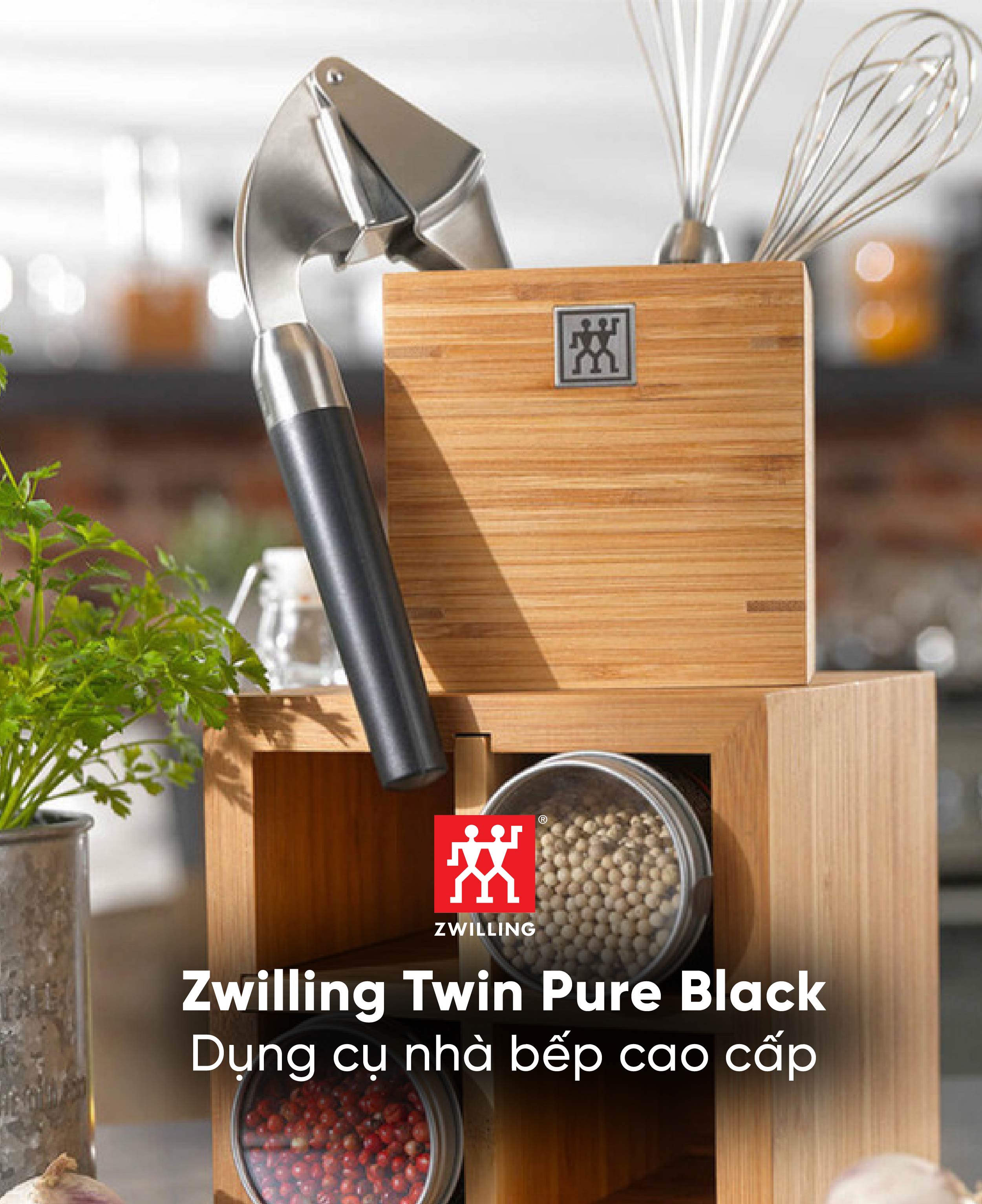 ZWILLING - Muỗng inox Twin Pure Black (lớn)