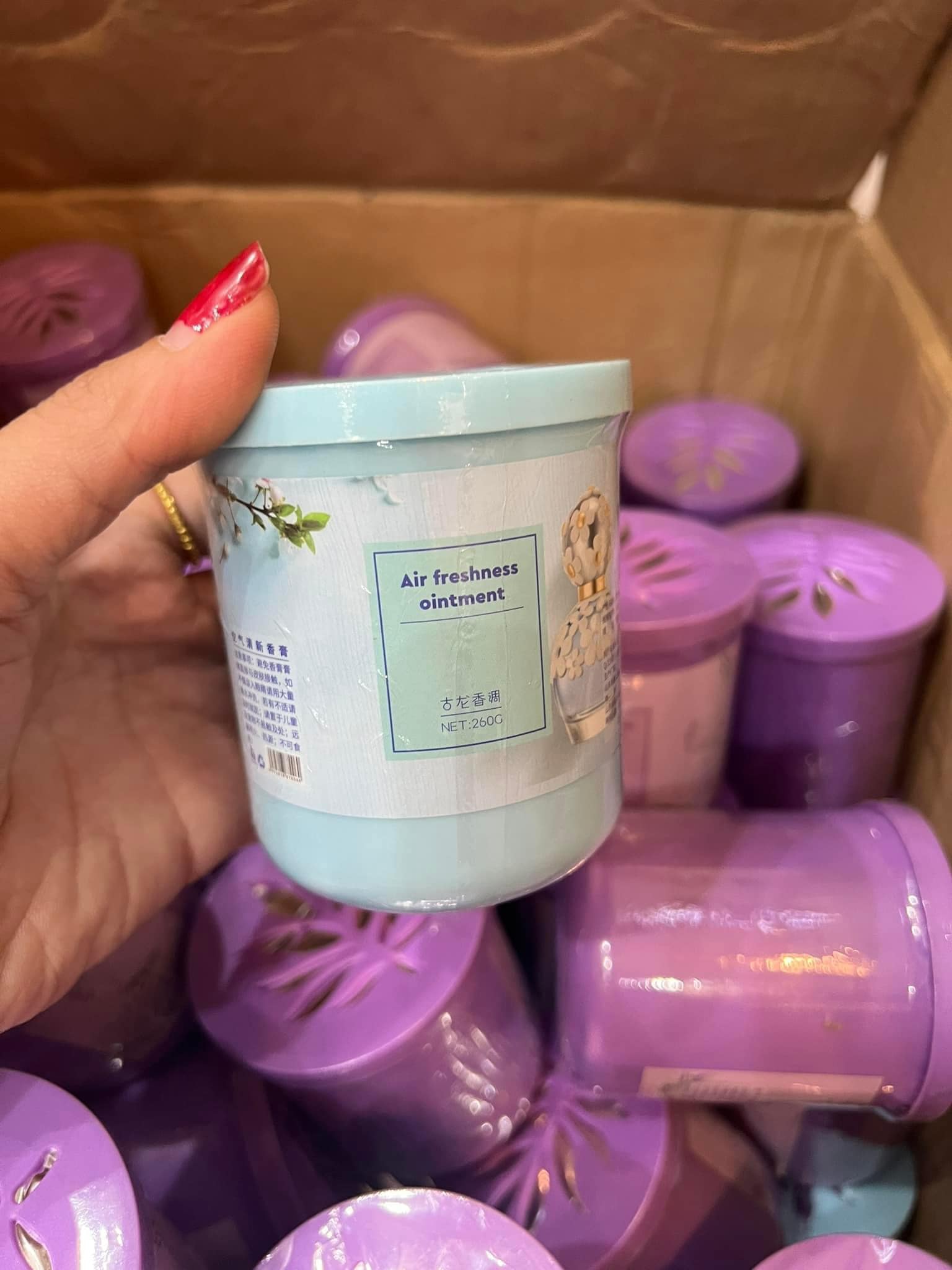 tkvt4280 - (Khử mùi siêu thơm) Lọ Sáp Thơm Để Phòng Siêu Thơm 190gr