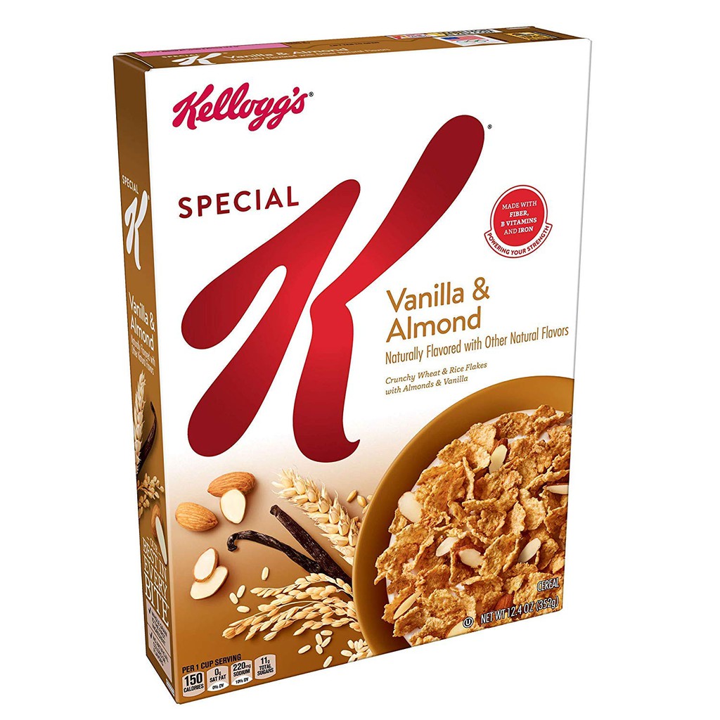 (10 loại) Ngũ Cốc Ăn Sáng Kellogg's Cho Người Lớn