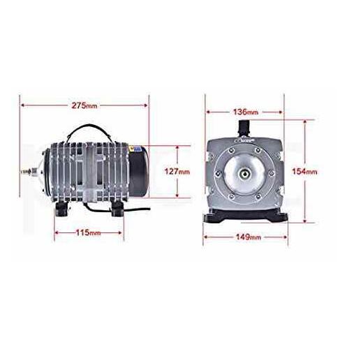 Resun ACO-008 - Máy sủi oxy 10 vòi cho hồ cá, bể cá