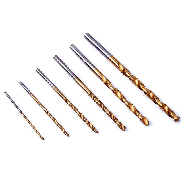 [HCM]Bộ 60 mũi khoan đa năng phủ titanium