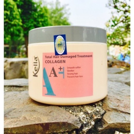 [HCM]Kem hấp dầu dưỡng tóc Kella Colagen A+ 300ml