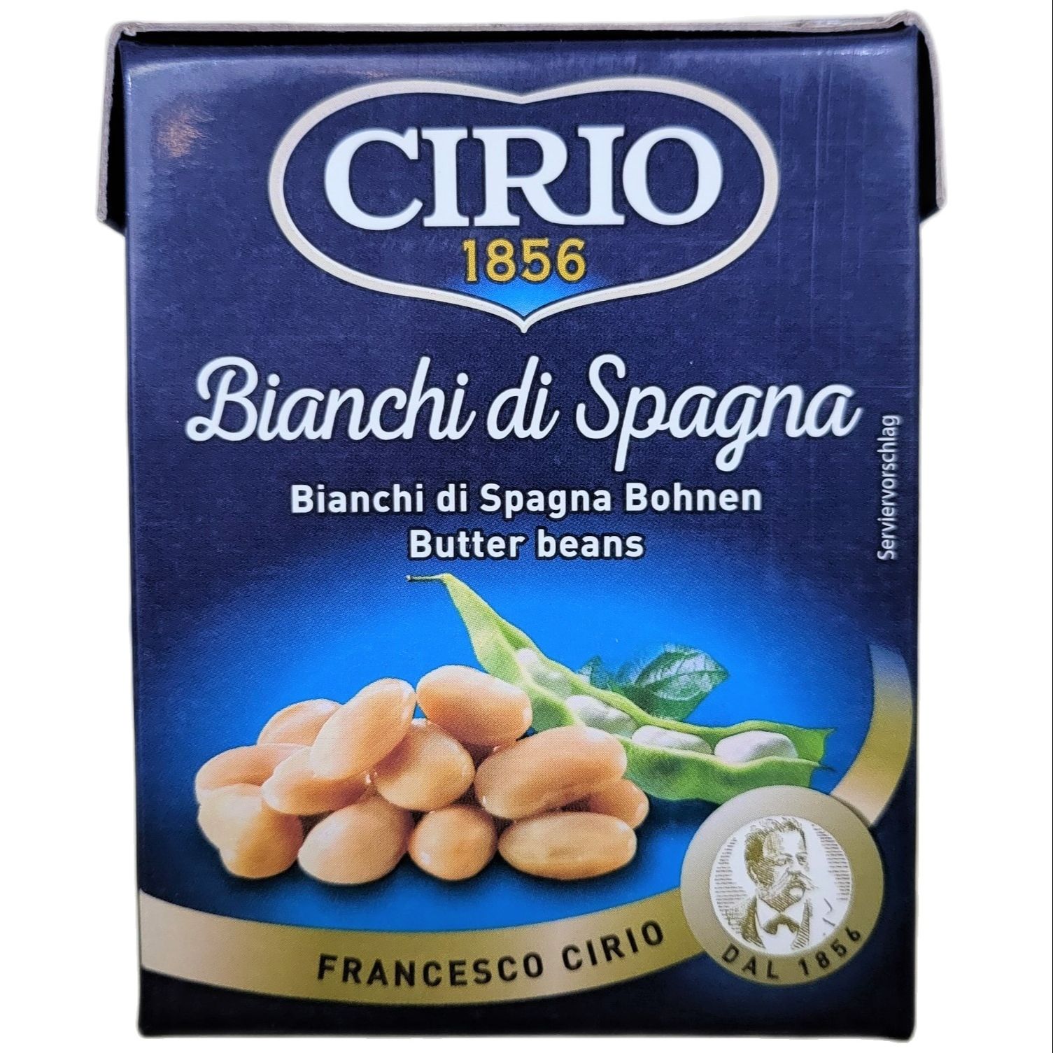 Cirio đậu bơ ý đóng hộp butter beans