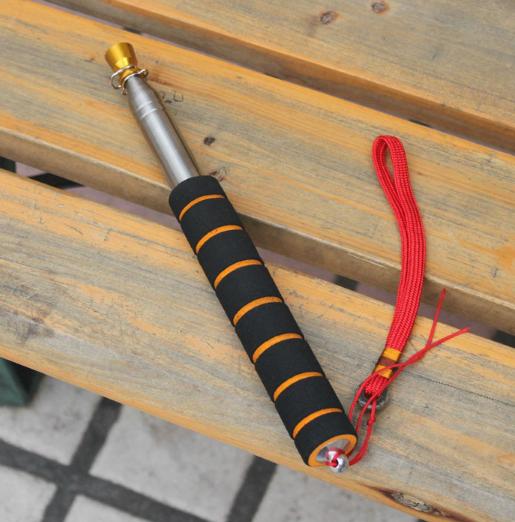 Cán cờ du lịch dành cho hướng dẫn viên dẫn đoàn, công ty lữ hành, loại 1,6m đầu mạ đồng - MITUHOME