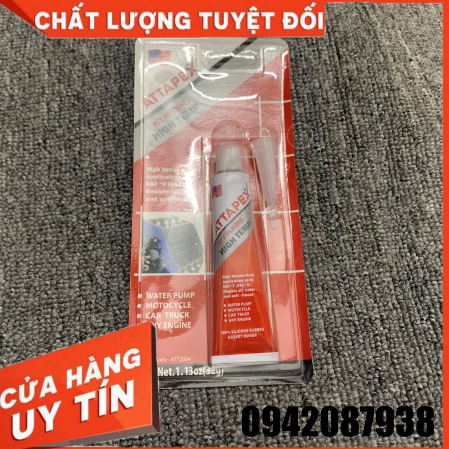 Keo Dán Ron Chịu Nhiệt Độ Cao Đỏ Bardo 85g
