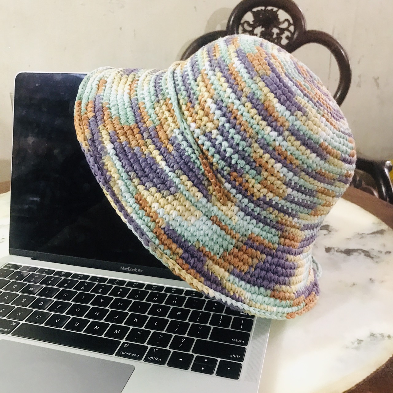 Sợi Airy loang -cuộn 40gr chiều dài 100m