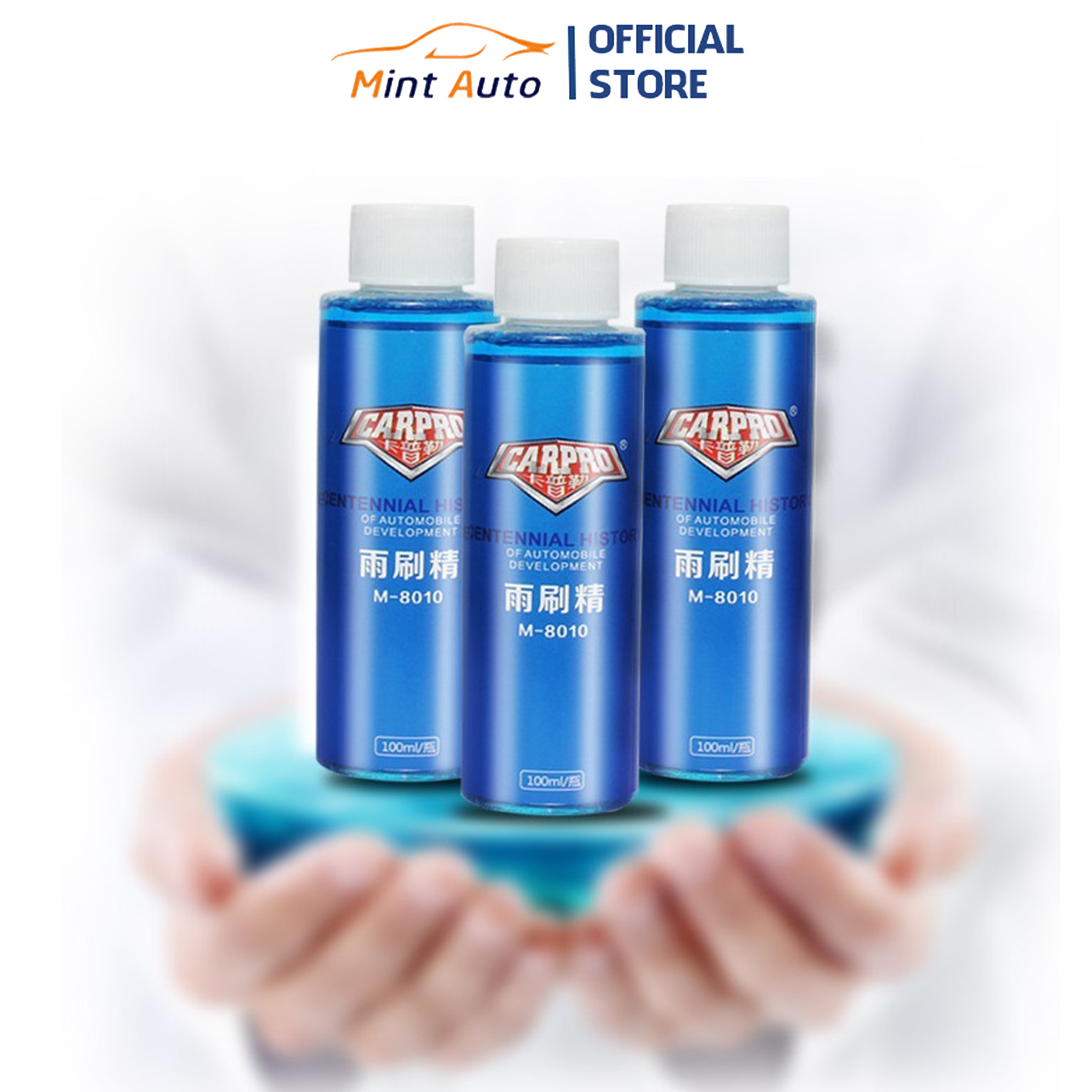 Combo 3 PCs 100ml CarPro m-8010 liquid dispenser car glass wash bottle combo