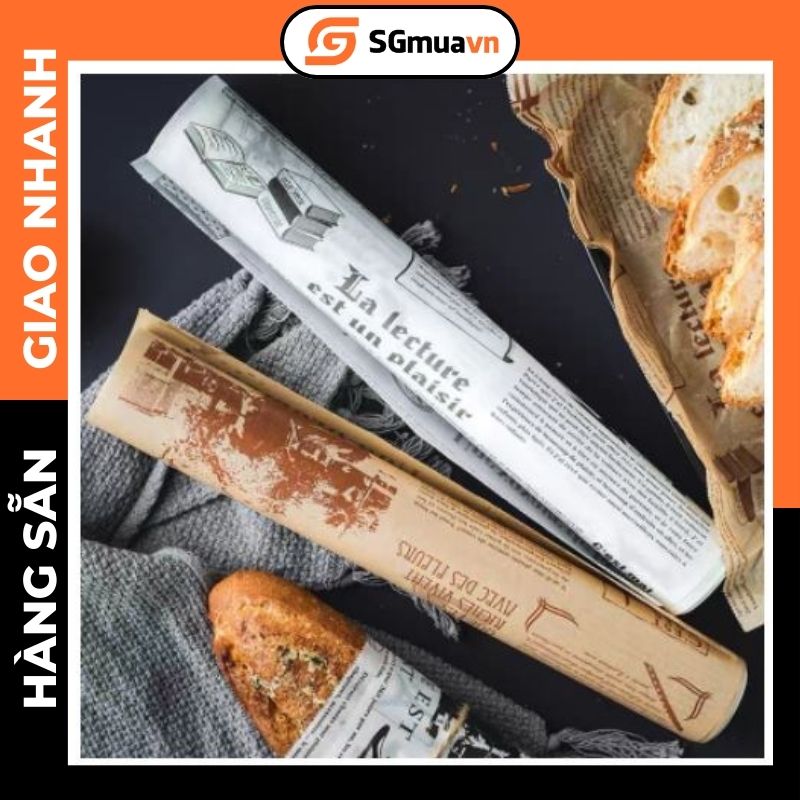Combo 5 Cuộn Giấy nến nướng bánh bọc thực phẩm size 10m