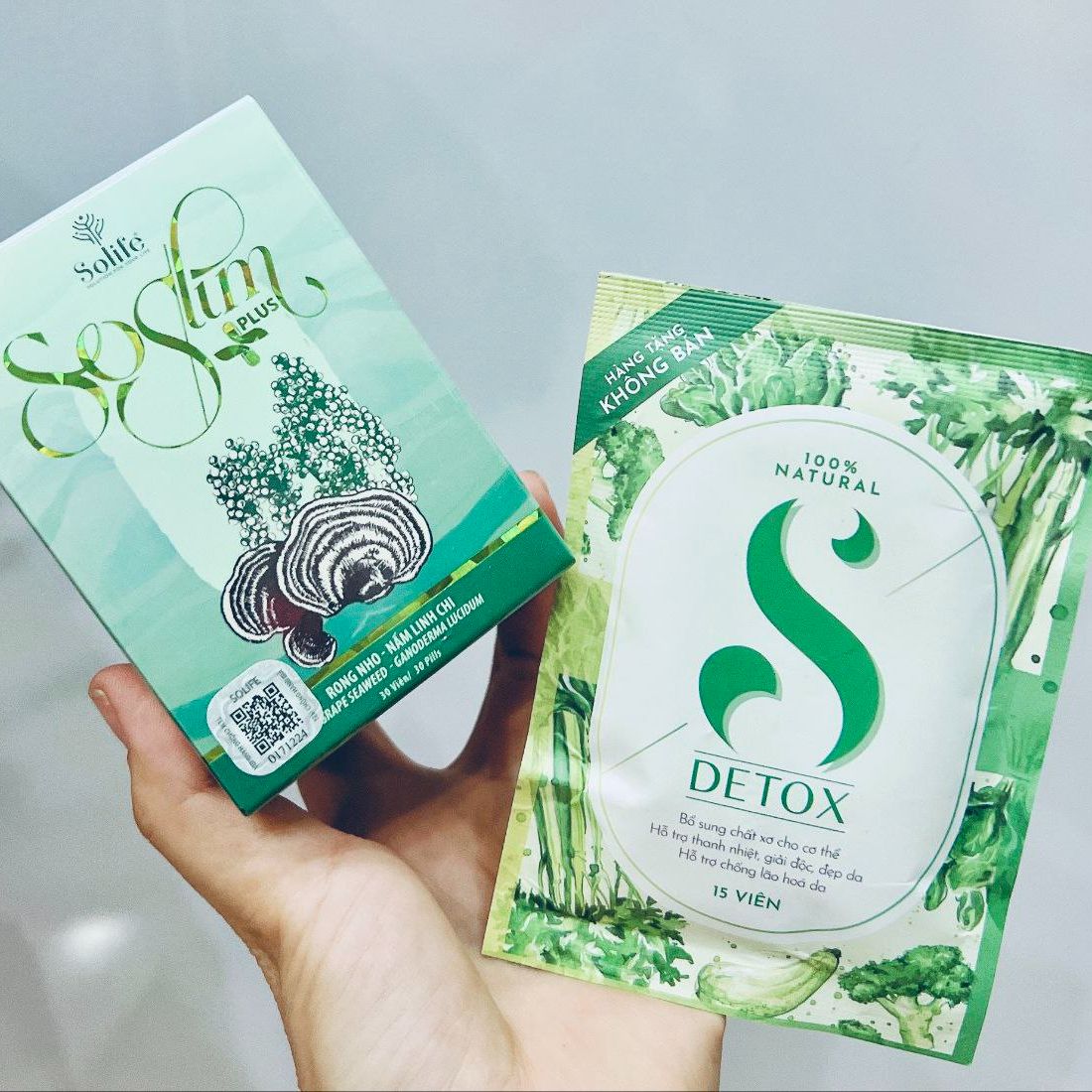 Combo 5 hộp viên uống Soslimplus ( 1 hộp x 30 viên)