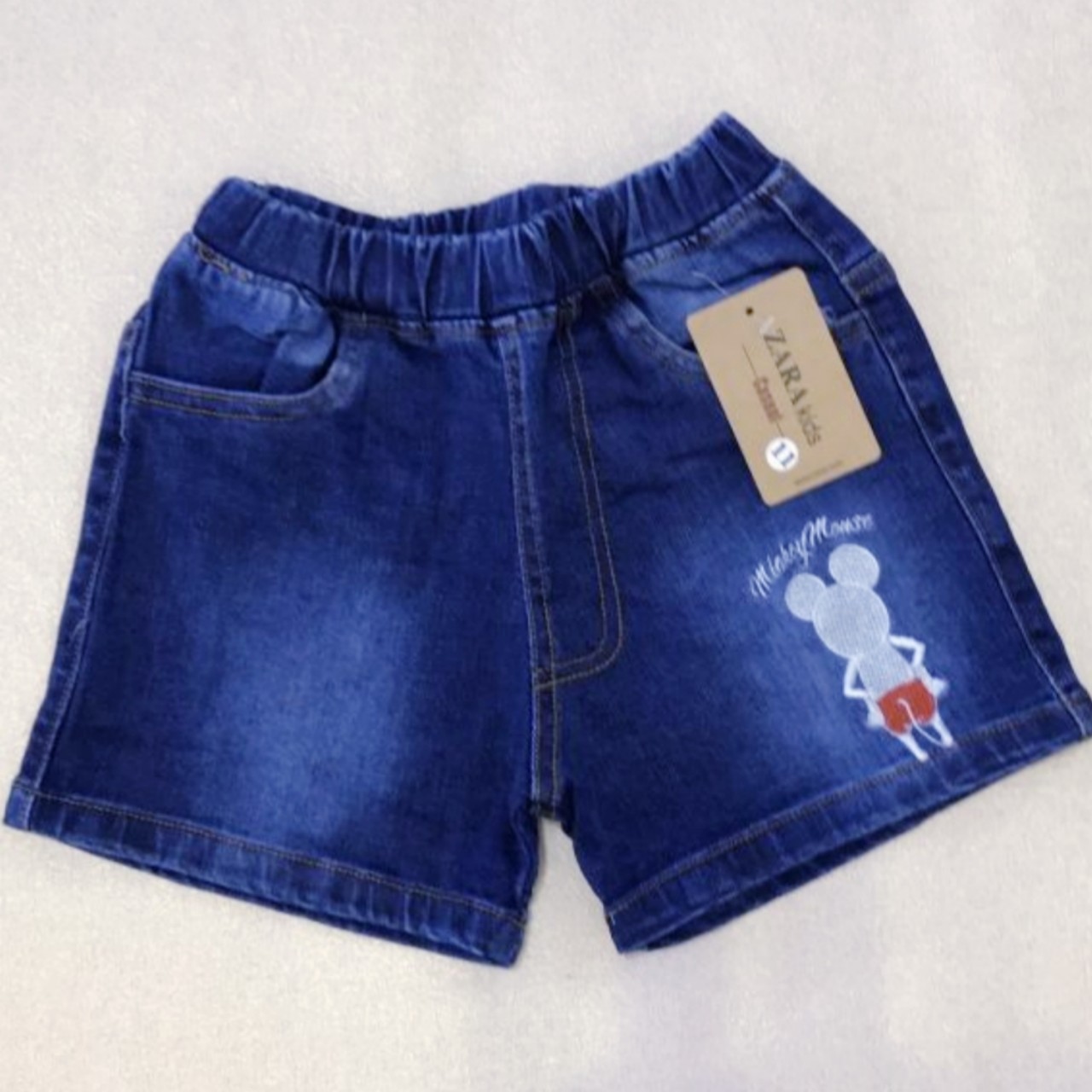 Quần short jean cho bé gái size đại