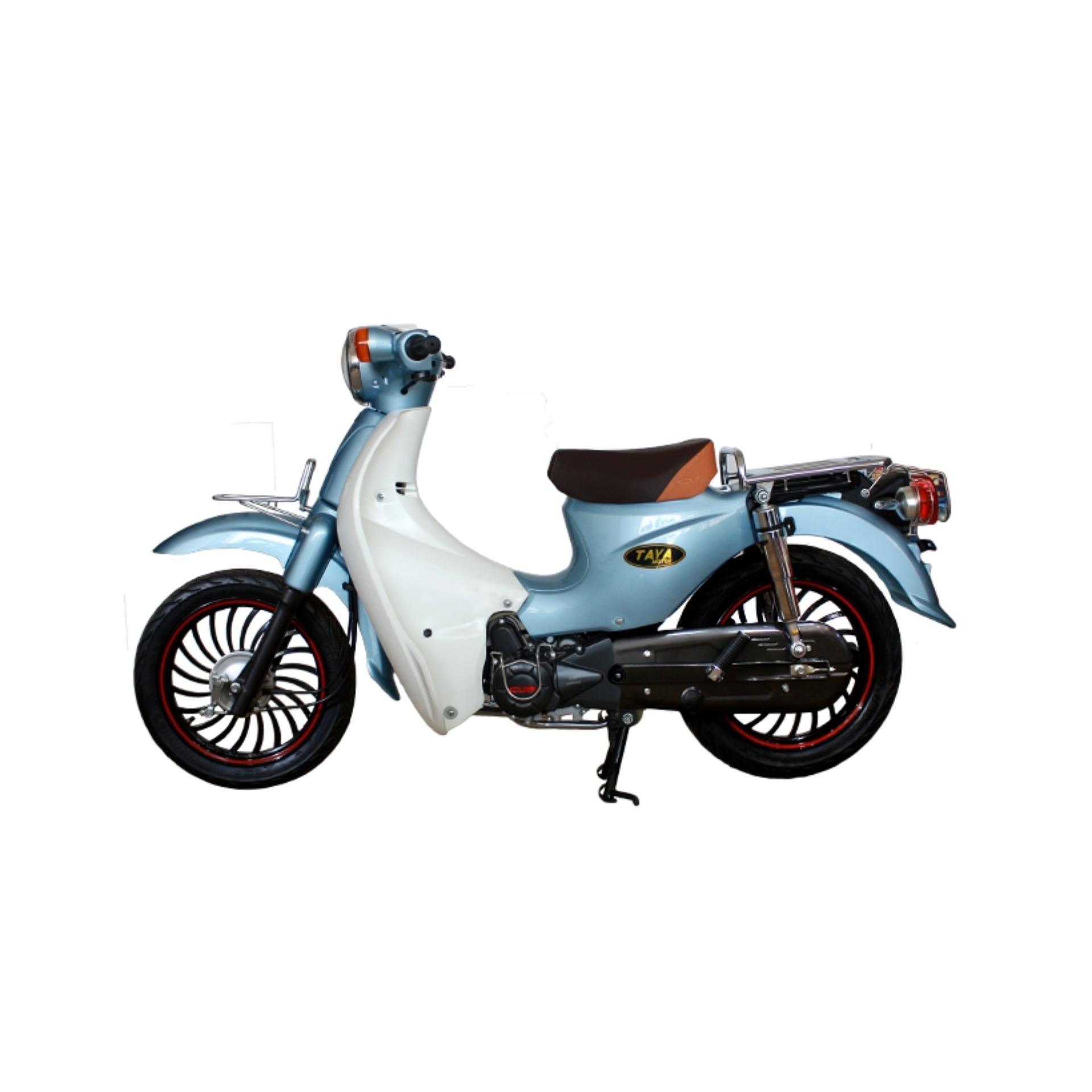Xe cub 81 TAYA Minion vành đúc thấp (Xanh ngọc)