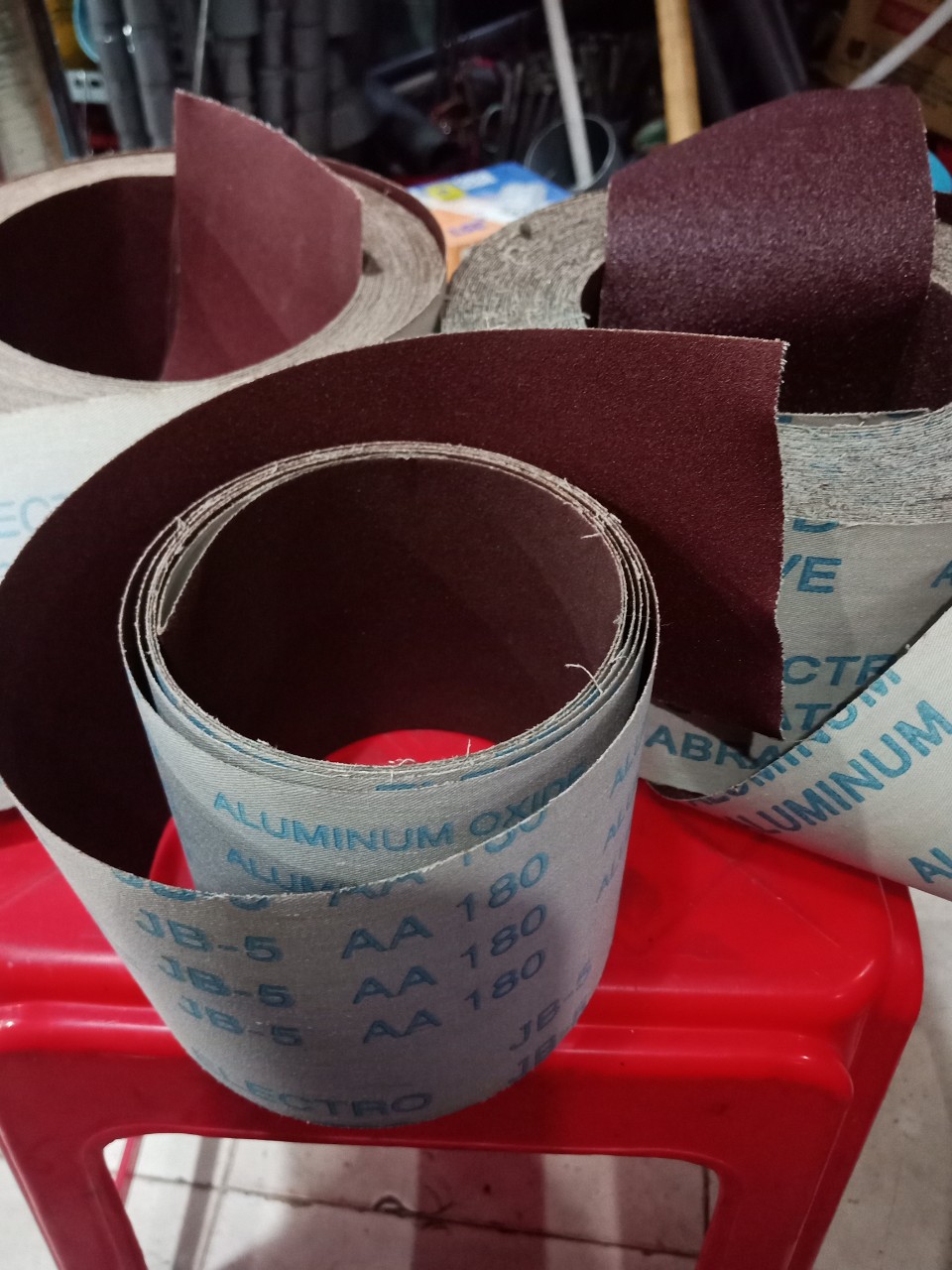 [HCM]Giấy nhám vải - nhám cuộn (10cm x 1 met)