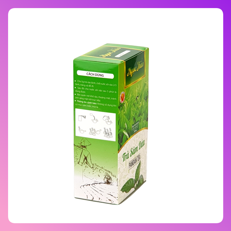 Hộp Trà Sâm Dứa Ngọc Thảo 200 gr