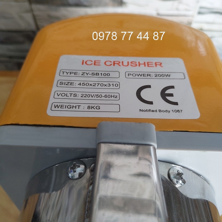 [HCM]Máy bào nước đá cao cấp ống inox