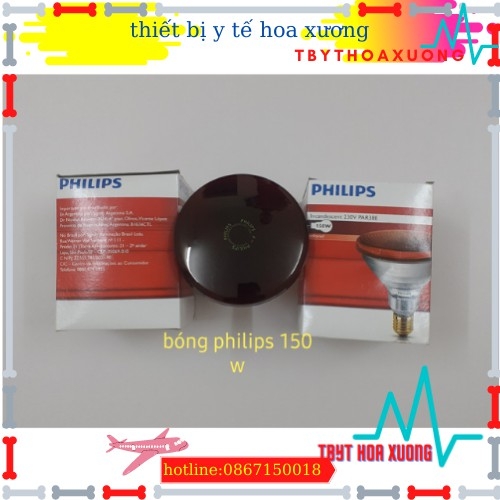 Bóng đèn hồng ngoại philip 150w sử dụng cho các loại dèn hồng ngoại