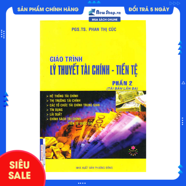 Sách - giáo trình lý thuyết tài chính - tiền tệ - newshop