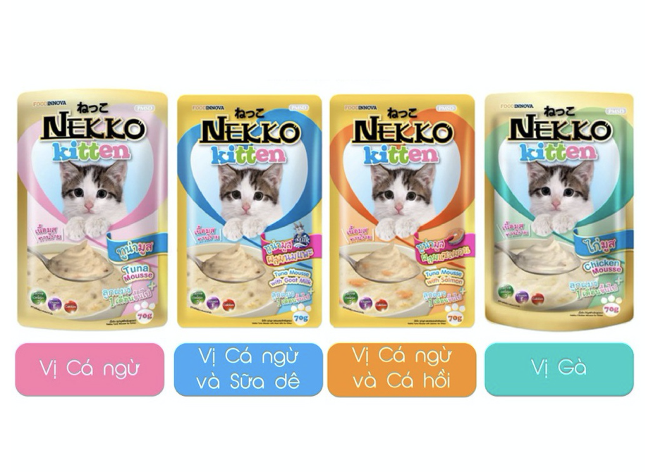 Pate Nekko Kitten 70gr