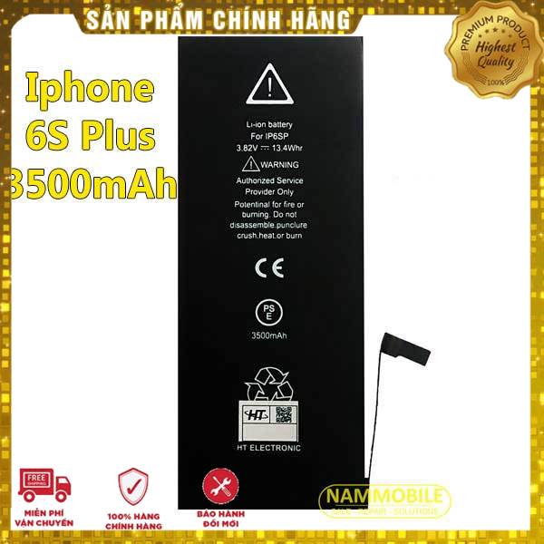 Free ship pin ip 6s plus dung lượng siêu cao ht 3580mah zin * tặng siêu dán pin