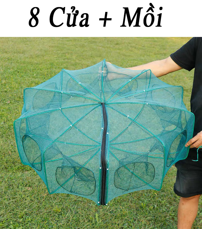 Lồng Bát Giác 8 Cửa Siêu bắt cá