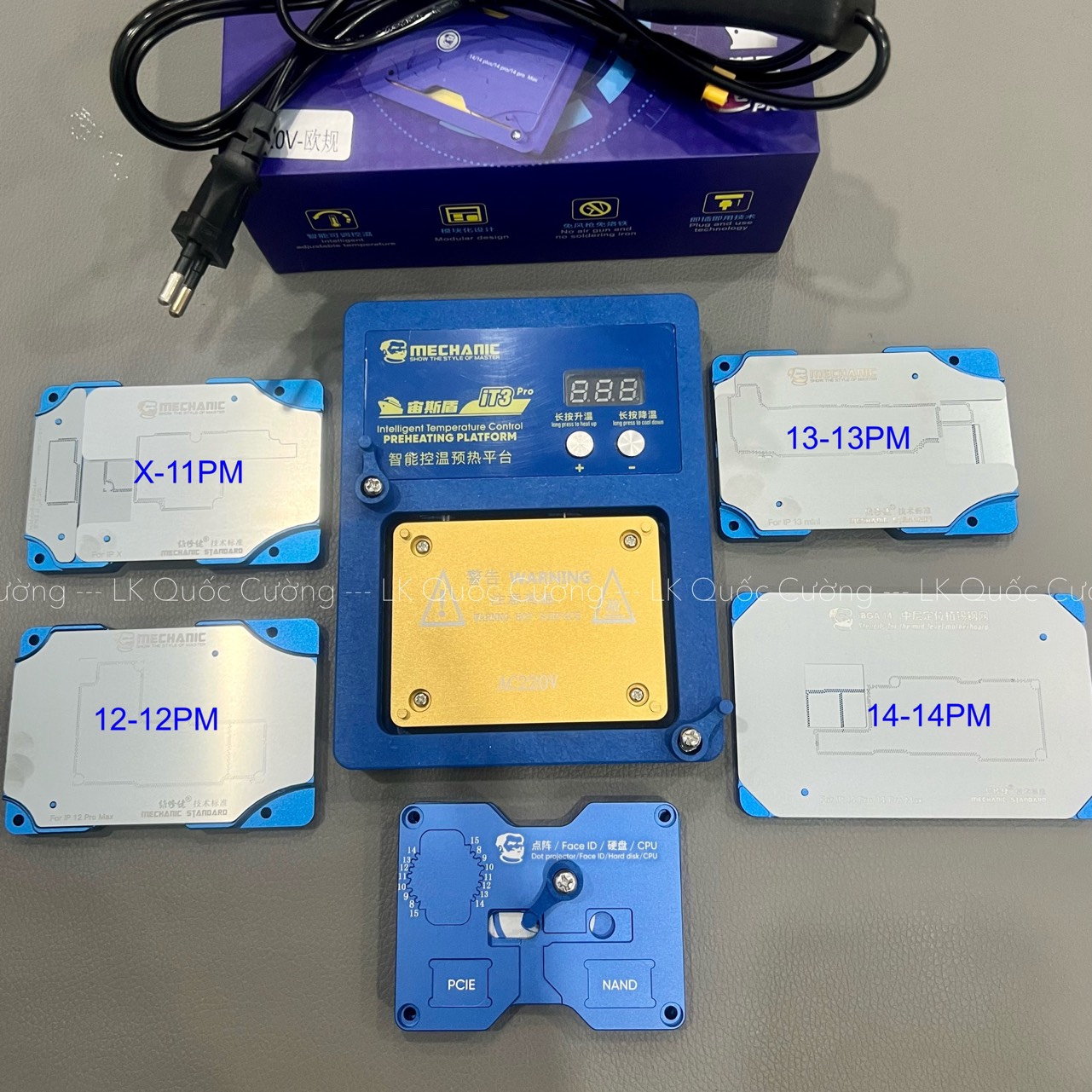 Đế tách main X đến 15PM + tách và CPU / FaceiD iT3 Pro Mechanic