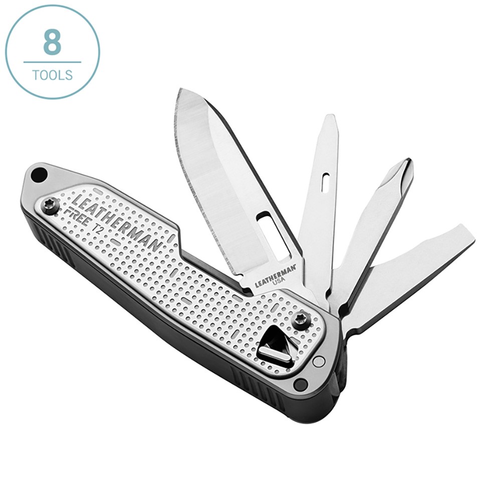 [HCM]Dụng cụ cầm tay đa năng Leatherman Free T2 (8 tools) [Bảo hành chính hãng 25 năm]