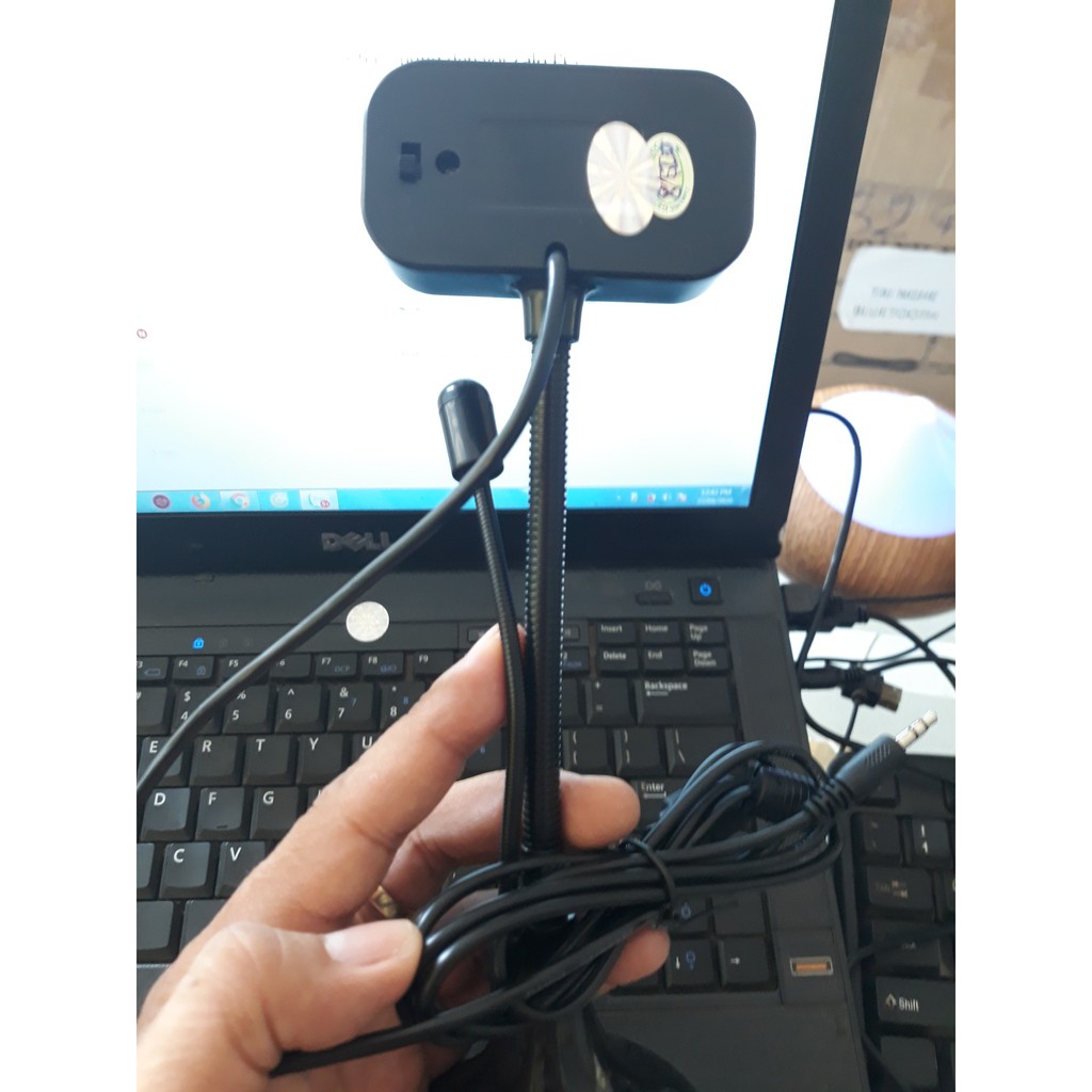 Webcam cho máy tính Vcam 720p HD Chân Cao Có Mic