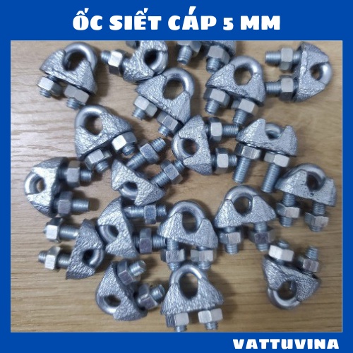 Ốc Siết Cáp 5ly Cóc Kẹp Dây Cáp 5ly