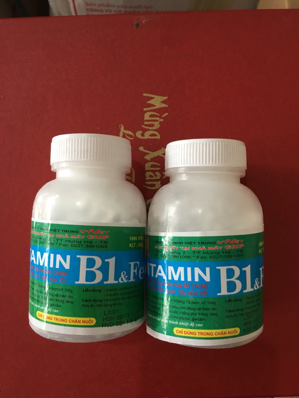 Vitamin B1 viên - chỉ dùng trong thú y