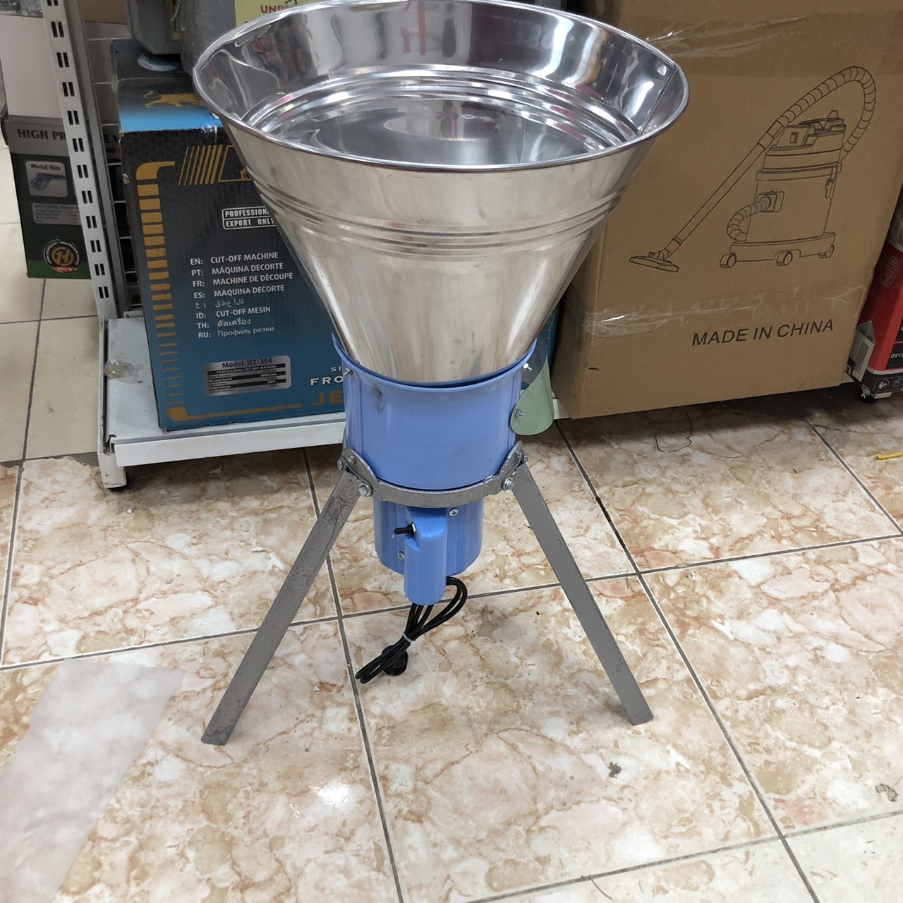 Máy băm lục bình tại Bến Tre, máy băm rau bèo