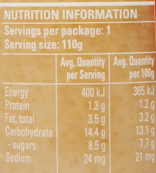Lọ Custard Vị Chuối HEINZ 110g (Bé 6 tháng tuổi) (Date T10/2024)