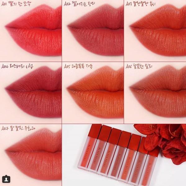 Son Kem Lì Black Rouge Air Fit Velvet Tint Ver 1