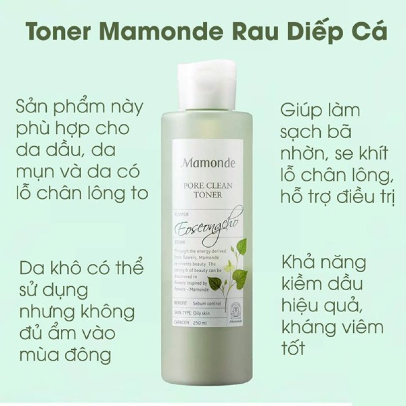 NƯỚC HOA HỒNG Mamonde