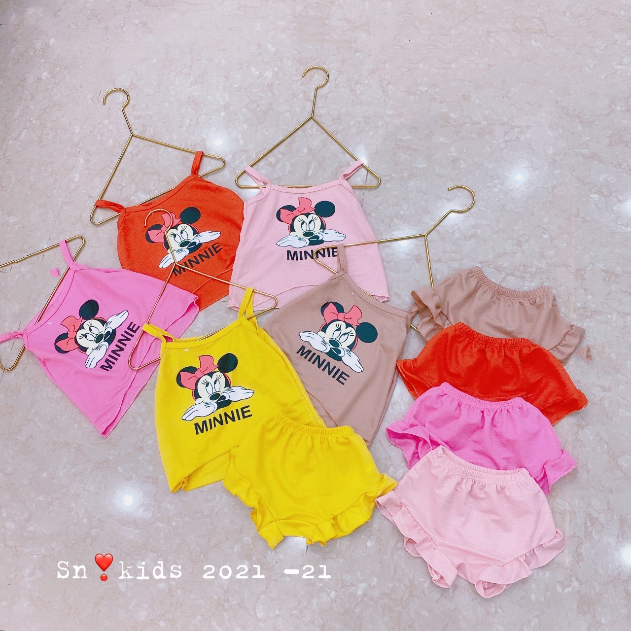Bộ 2 dây Mickey cho bé gái