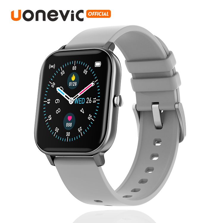 Đồng hồ thông minh Uonevic P8 Pro cho nam nữ PK P8 theo dõi sức khỏe cảm ứng chống nước IP67 Theo dõi nhiệt độ cơ thể - INTL