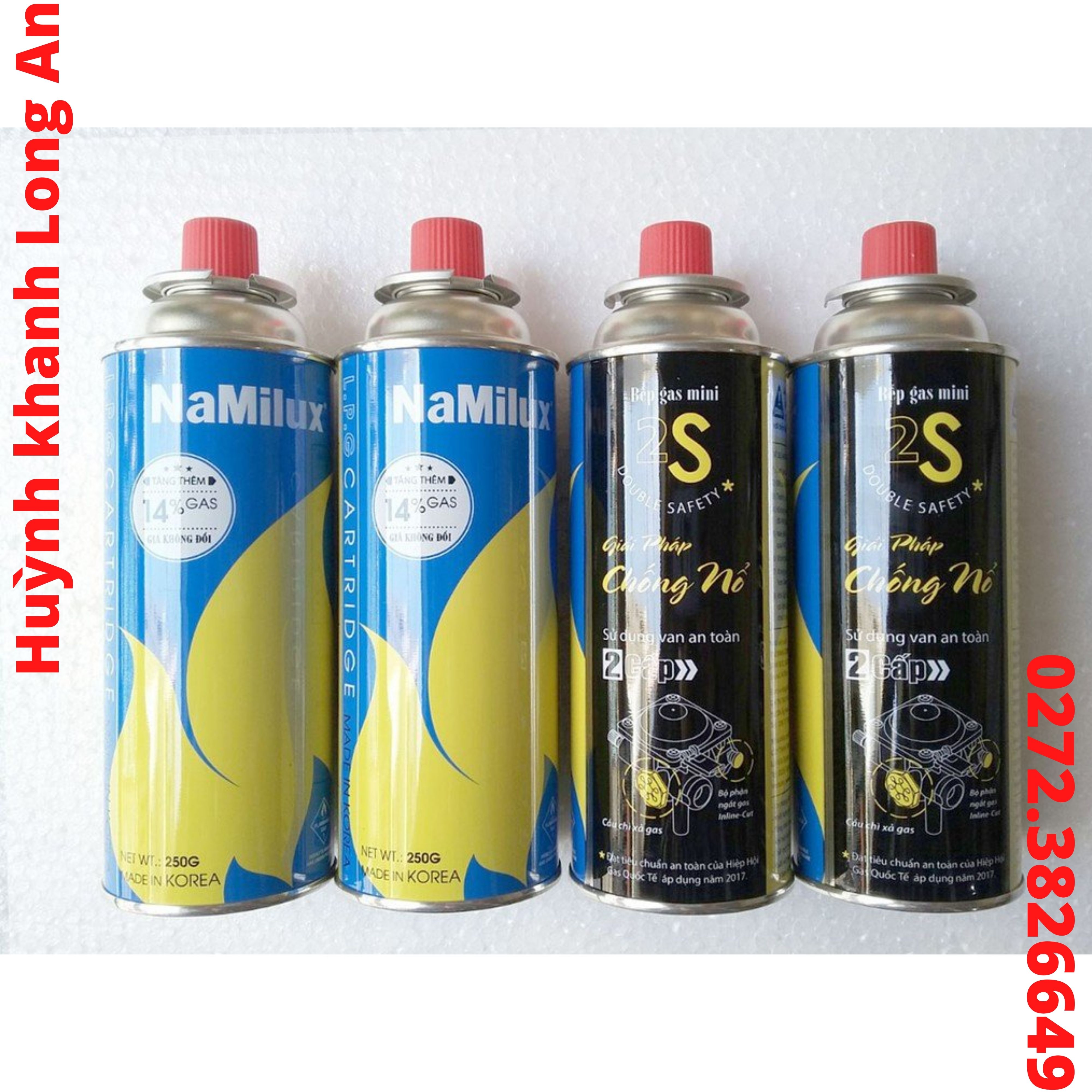 BÌNH GAZ MINI NAMI LUX/ Max (thêm 14% thể tích)