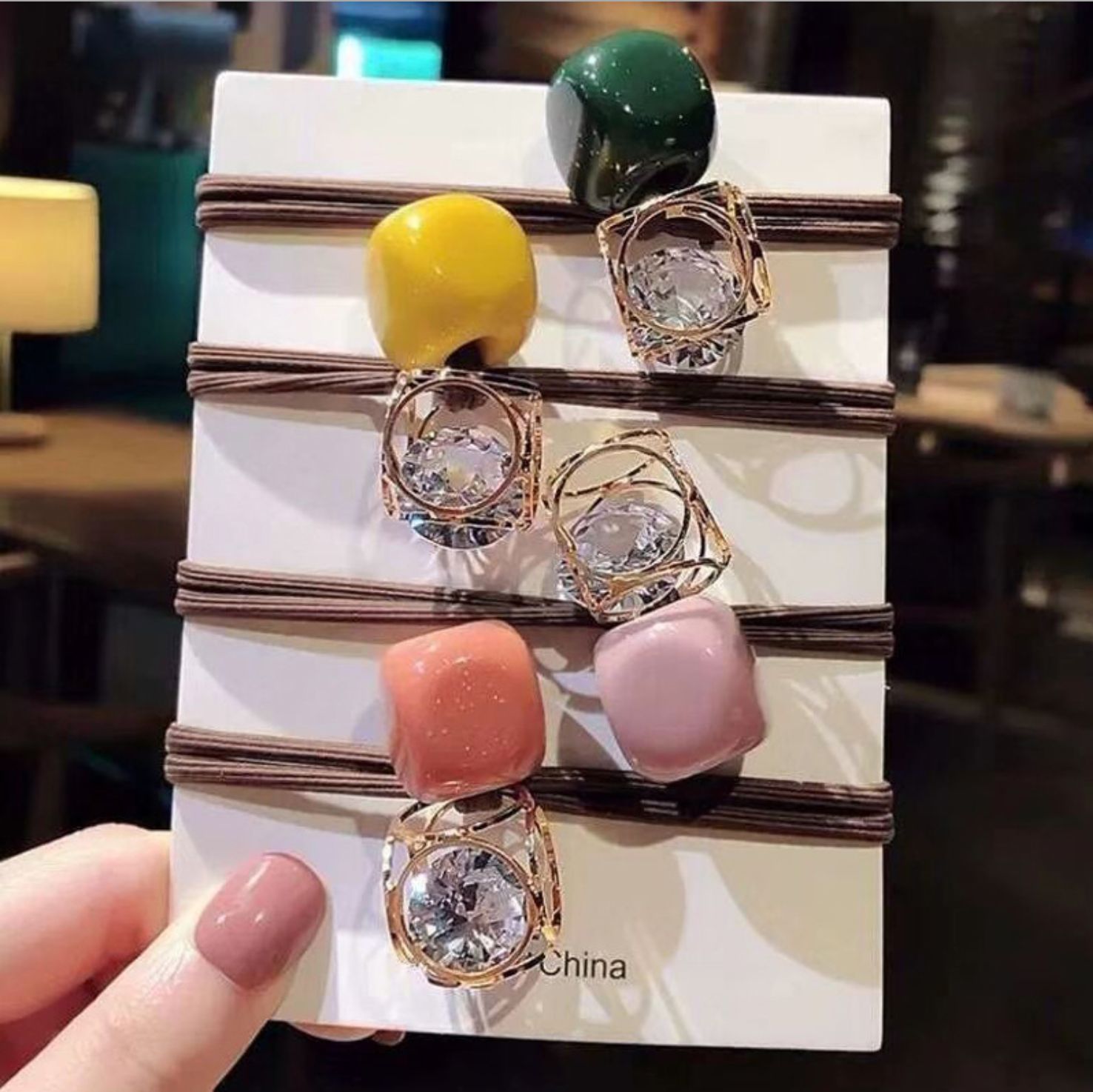 [25-29/5 Voucher 10%] Set 3 Dây buộc tóc cột tóc xinh xắn hot trend DC14
