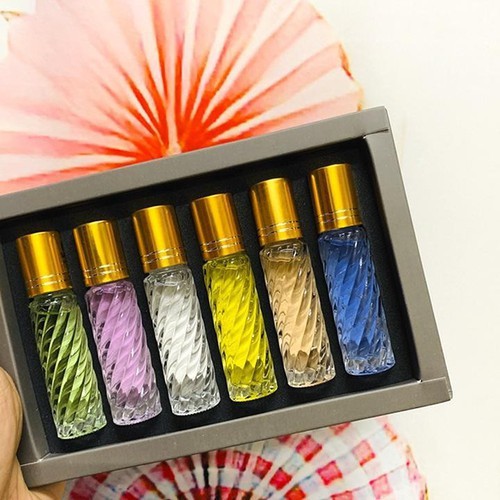 Set 6 chai nước Hoa Pháp mini nam nữ ( Dạng Lăn )