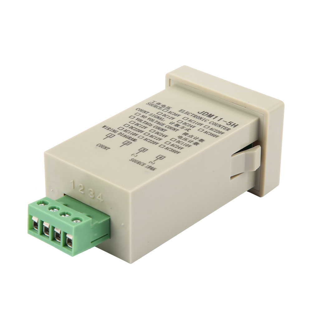 JDM11-5H5 Digit Display Electronic Accumulating Counter AC220V / DC36V / DC 24V / DC 12V