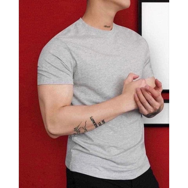 Áo Thun Nam Nữ Form Ôm Body Cotton 100%