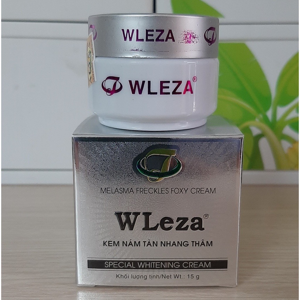 ( hàng Cty)Kem Wleza mụn nám trắng da 15g