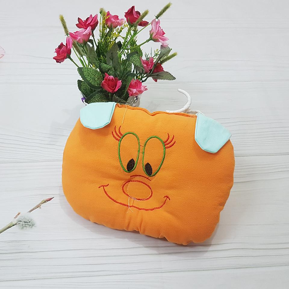Gối cotton lõm cho bé
