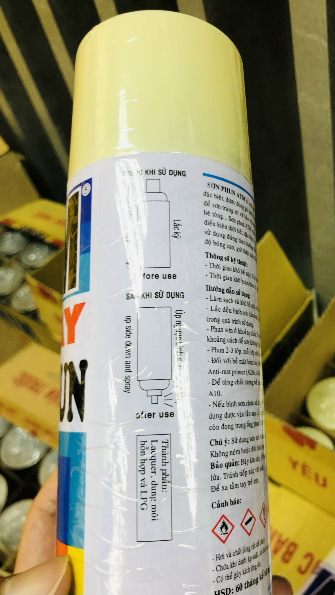 Sơn Xịt ATM Spray màu 243