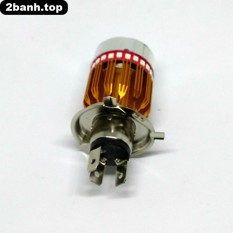 Đèn pha chân H4 viền 7 màu led