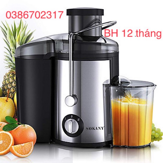 ❤️Máy Ép Hoa Quả Chậm Sokany Sk-4000 Bh 12 Tháng