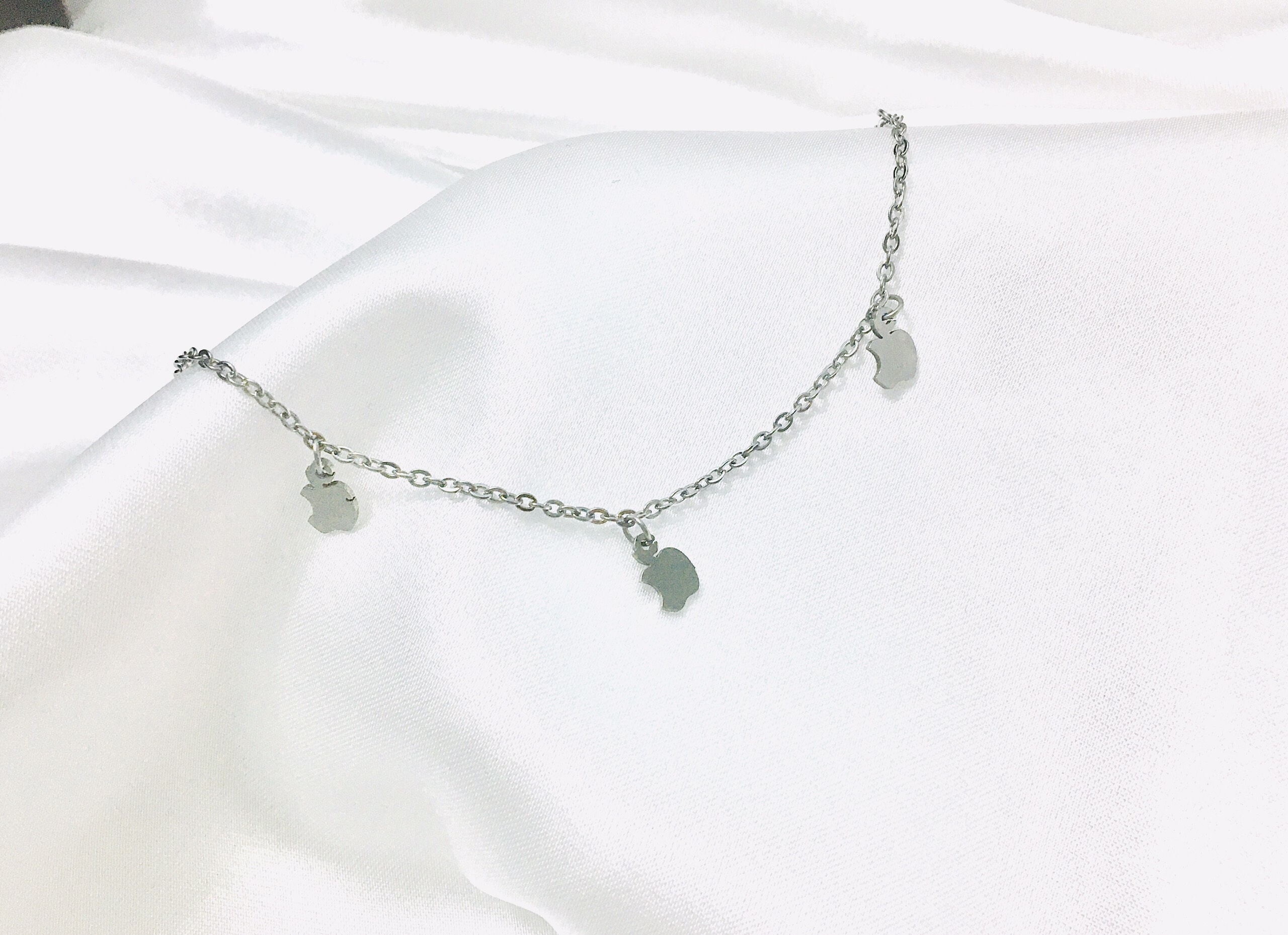 [Free ship max] Lắc tay nữ thép không gỉ LINDO không đen, không gỉ séc, xinh xắn, dễ thương thích hợp đeo đi chơi, picnic, đeo thường ngày