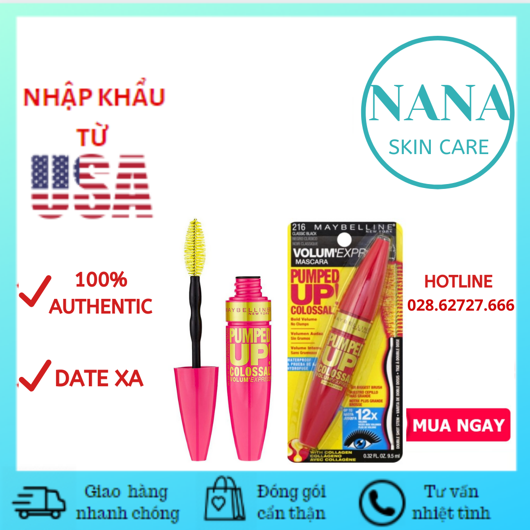 Mascara Maybelline Volum Express Pumped Up 12x