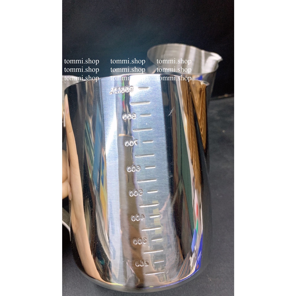 Ca Đánh Sữa Có Vạch Chia Inox Cao Cấp Pha Chế - Dụng Cụ Pha Chế