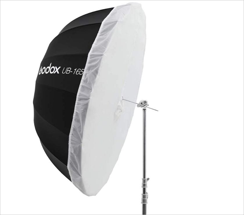 Dù phản trắng Parabolic Godox UB-165w