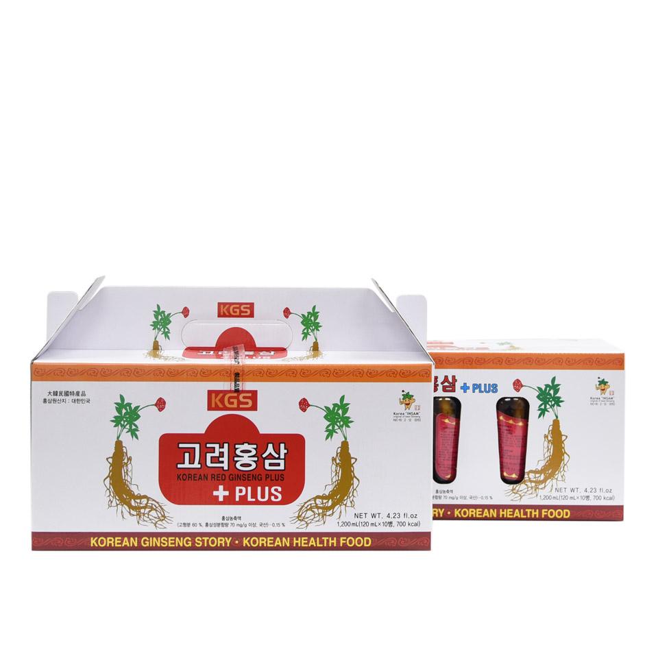 Nước sâm có củ KGS HÀN QUỐC 10 chai*120ml